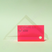 Фото оргстекло "plexiglas gs" 2030/3050/3 красное 3c02  fluor из каталога интернет-магазина Оргстекло-Маркет
